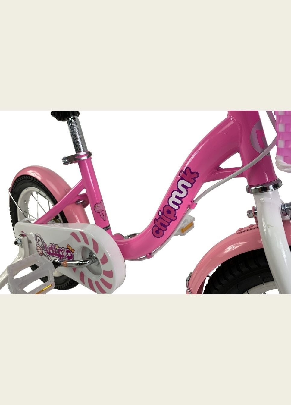 Велосипед детский Chipmunk MM Girls 16", OFFICIAL UA, розовый (CM162-pink) RoyalBaby (316396435)