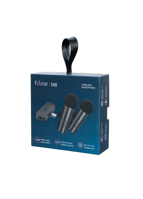 Беспроводной петличный микрофон M8 Fifine (376792180)