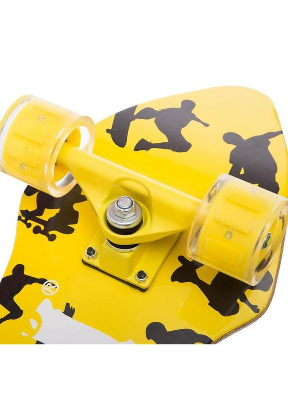 Лонгборд Круїзер із канадського клена LUKAI SK-1249-1 жовтий Cruiser (342105205)