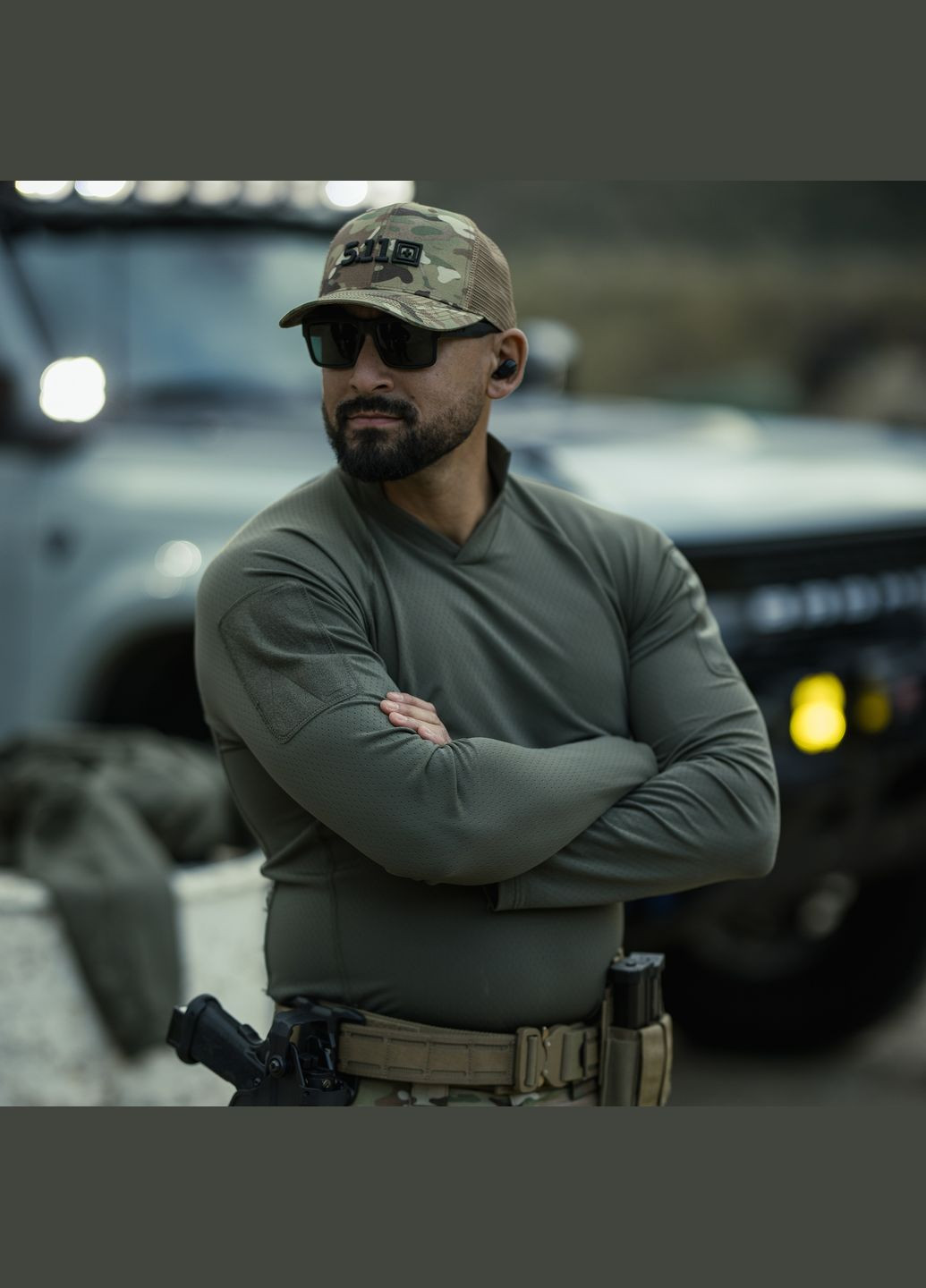 Термореглан V.XI Sigurd L/S Shirt Storm 5.11 Tactical (315822391)