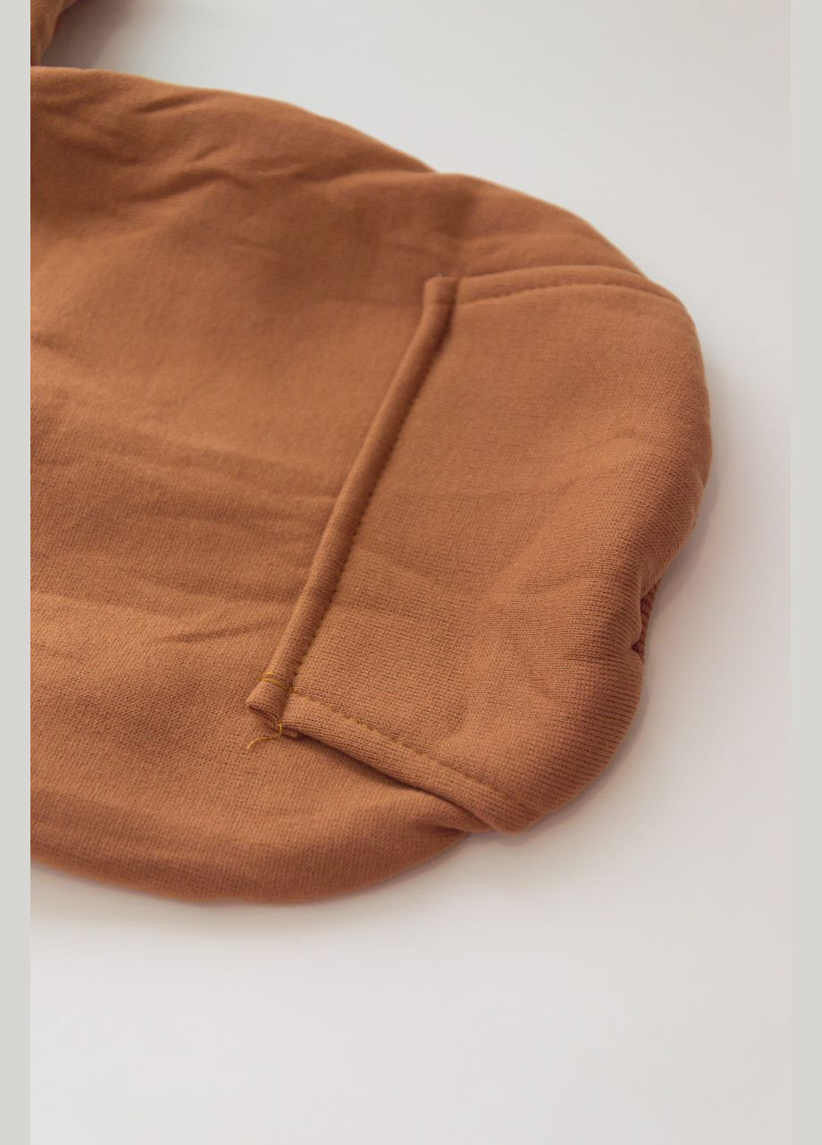 Толстовка з кишенею для котів Pet Style "Однотон" Коричнева XS No Brand - (323237525)