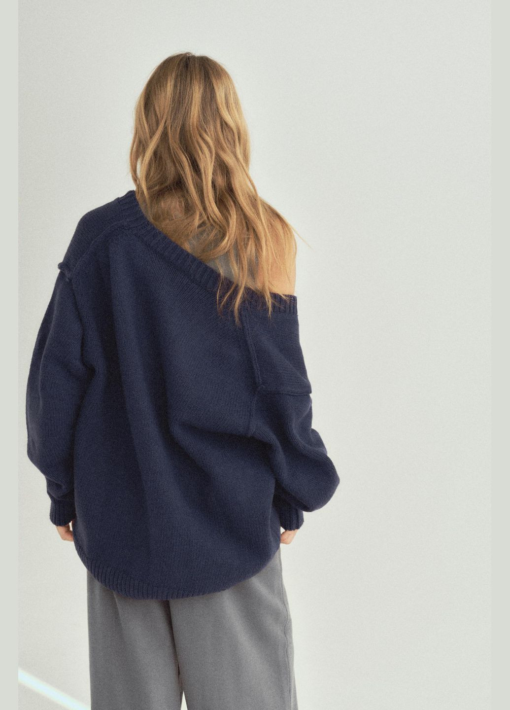 Вовняний трикотажний кардіган зі складними рукавами Zara (317048298)