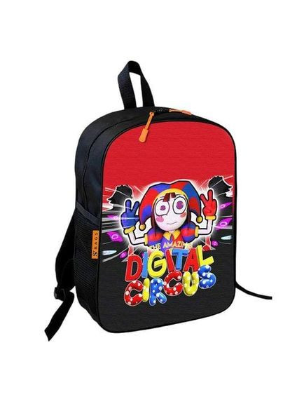 Рюкзак школьный детский 36х27см Цифровой Цирк для девочки, мальчика (0787) (1329564) Brand (368865134)