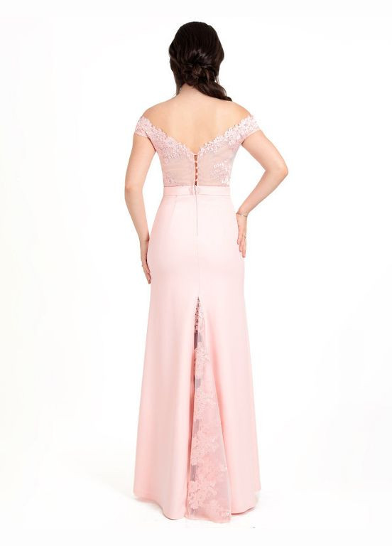 Розовое коктейльное сукня Modna KAZKA