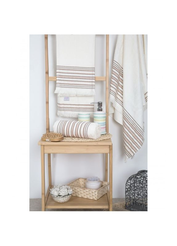 Полотенце Serin ekru 90*150 Irya молочный