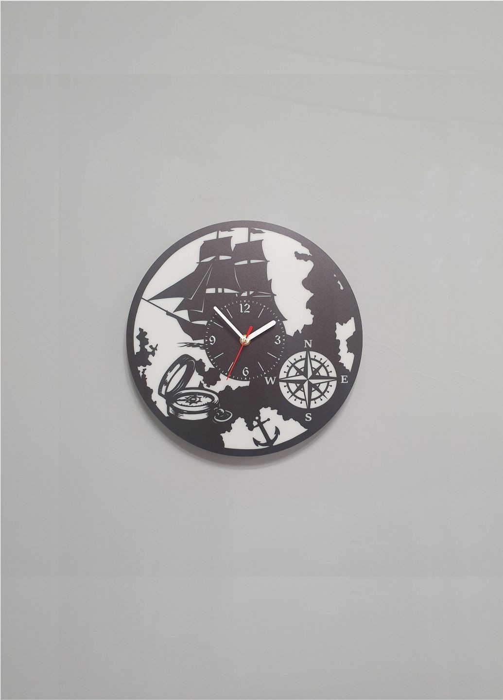 Годинник настінний Морський корабель No Brand (318525401)