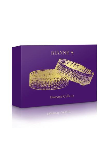 Лакшери наручники-браслеты с кристаллами: Diamond Cuffs, подарочная упаковка RIANNE S (297587441)