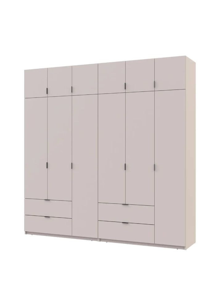 Комплект шкафов для одежды Лукас (2 шт.) 240х50х240 см Кашемир (DRS-011713) Doros (364968908)