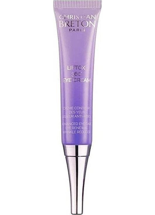 Відновлювальний крем для розгладження зморщок навколо очей Eye Priority Liftox 360° Eye Cream 15ml (1232249-137914) Christian Breton (369125053)
