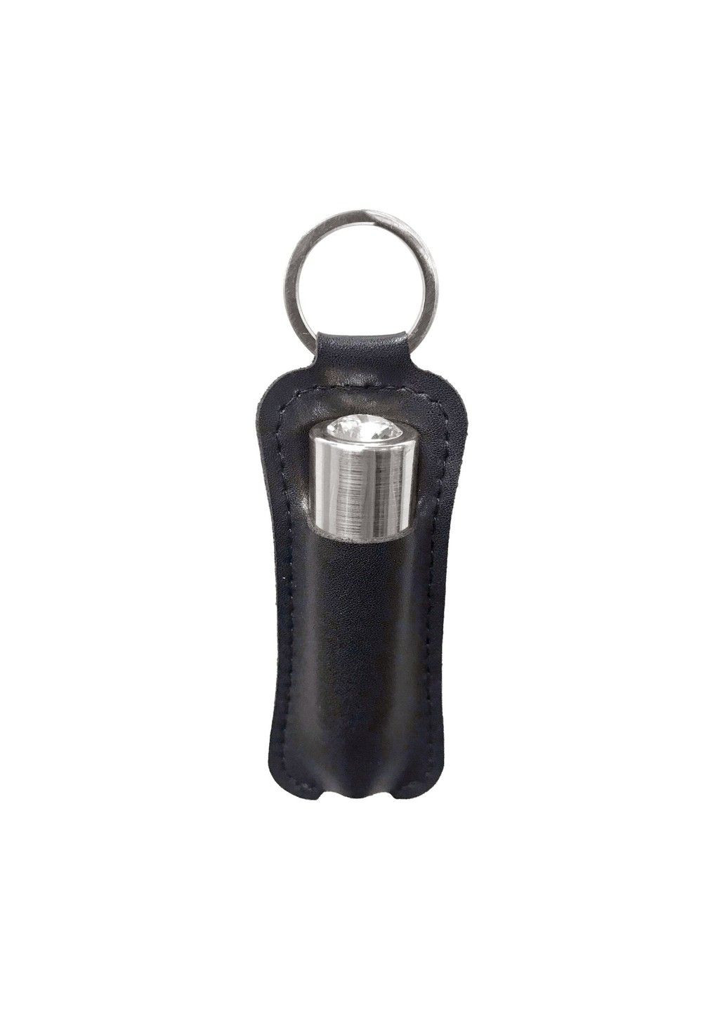 Віброкуля First-Class Bullet 2.5″ with Key Chain Pouch, Silver, 9 режимів вібрації PowerBullet (316231708)
