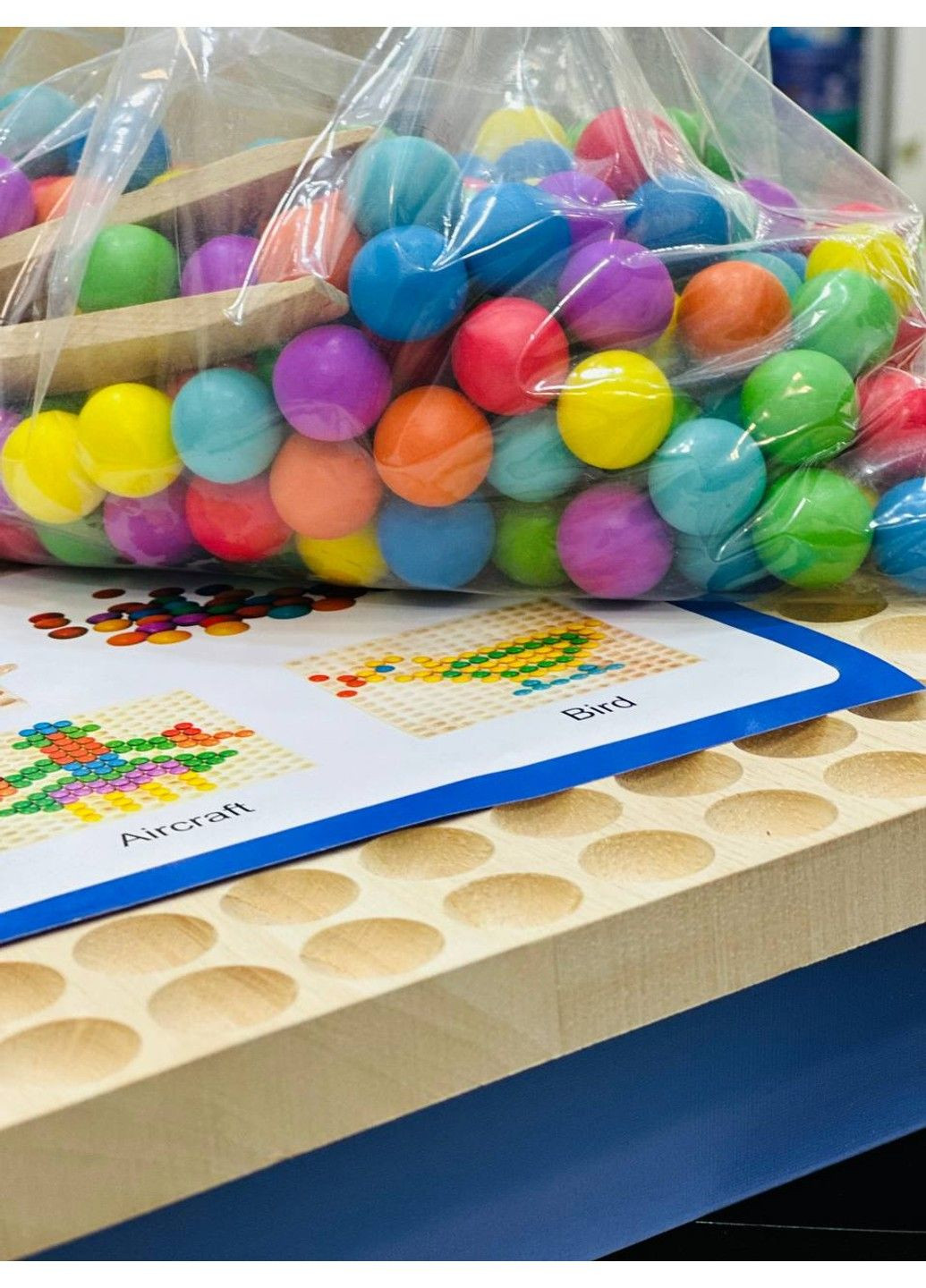 Деревянная Мозаика «Волшебные Шарики» 6970226445456 No Brand (297201142)