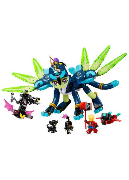 Конструктор DREAMZzz Зоуи и котосовая Зиан 437 деталей (71476) Lego DREAMZzz Зоуі й котосова Зіан 437 деталей (366484957)