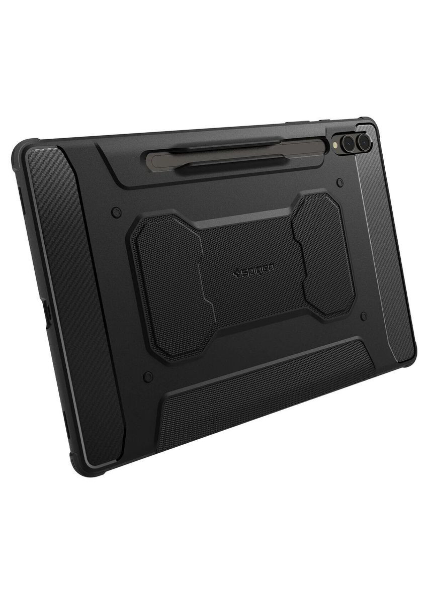 Чохол-книжка Rugged Armor Pro для Samsung Galaxy Tab S9+ 12.4 SM-X810/SM-X816 / Tab S10+ 12.4 SM-X820/SM-X826 Black (ACS06539) Spigen (368631383)