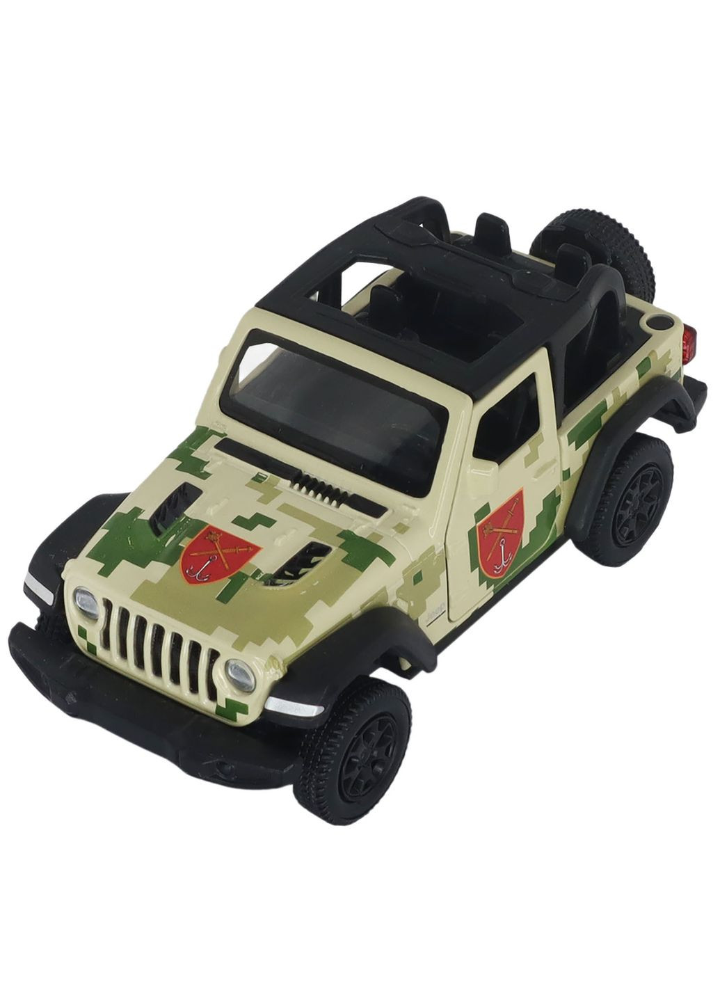 Автомодель Jeep Wrangler Rubicon Шевроны Героев Оперативное командование "Юг" () TechnoDrive 250398UM (328398831)