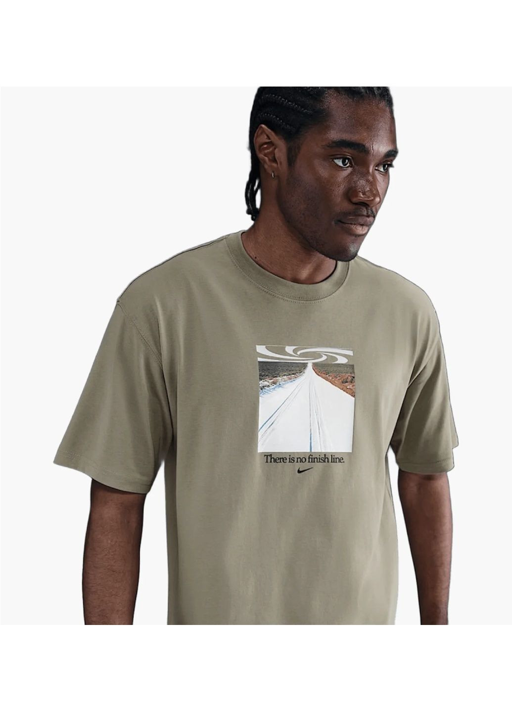 Зеленая футболка мужская m90 oc op green Nike