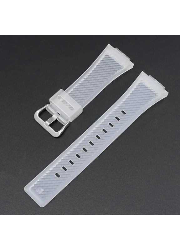 Ремешок Casio полимер 21,3 см полупрозрачный 16 мм Modfit (397065890)