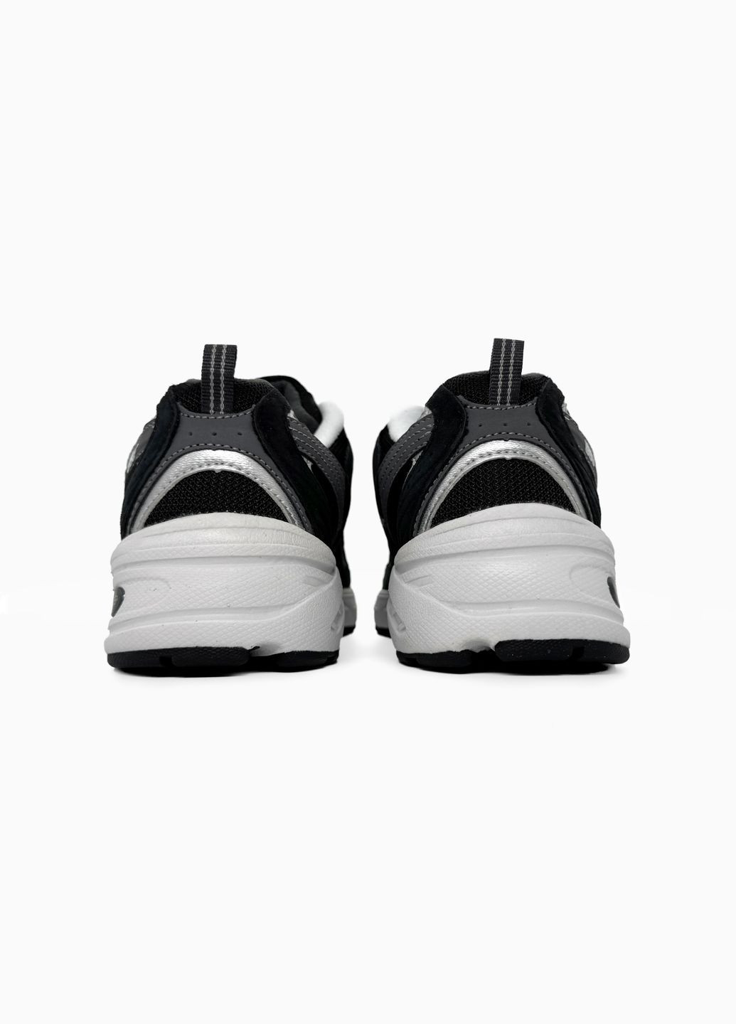 Кроссовки женские и мужские New Balance 530 black white | Нью Беланс 530 черные белые No Brand чёрные демисезоны (316091164)
