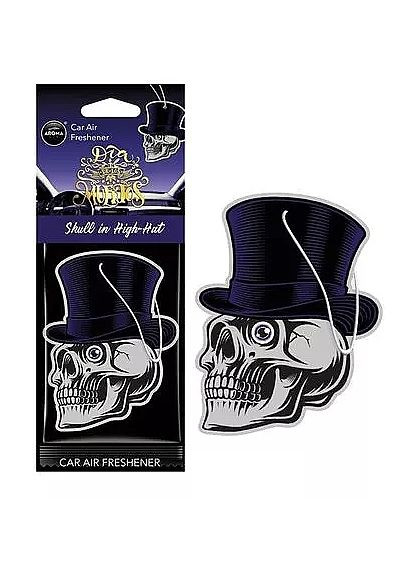 Автомобільний ароматизатор Dia De Los Muertos Skull in a High Hat 5g (1168969-125148) Aroma Car (365820316)