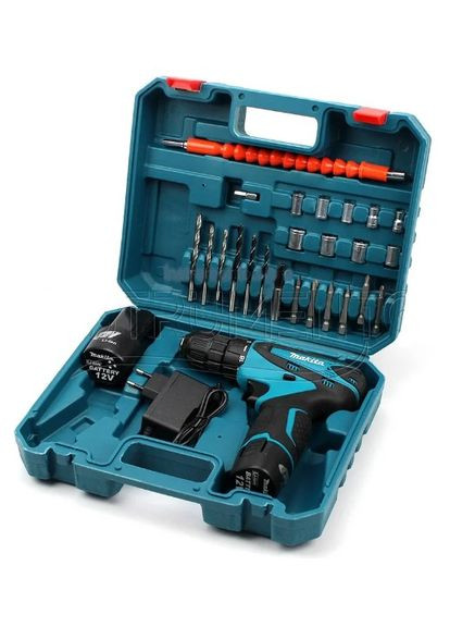 Шуруповерт DF330DWE (12V 2A/h Li-Ion) в кейсі синій (1756374603) No Brand (330579040)