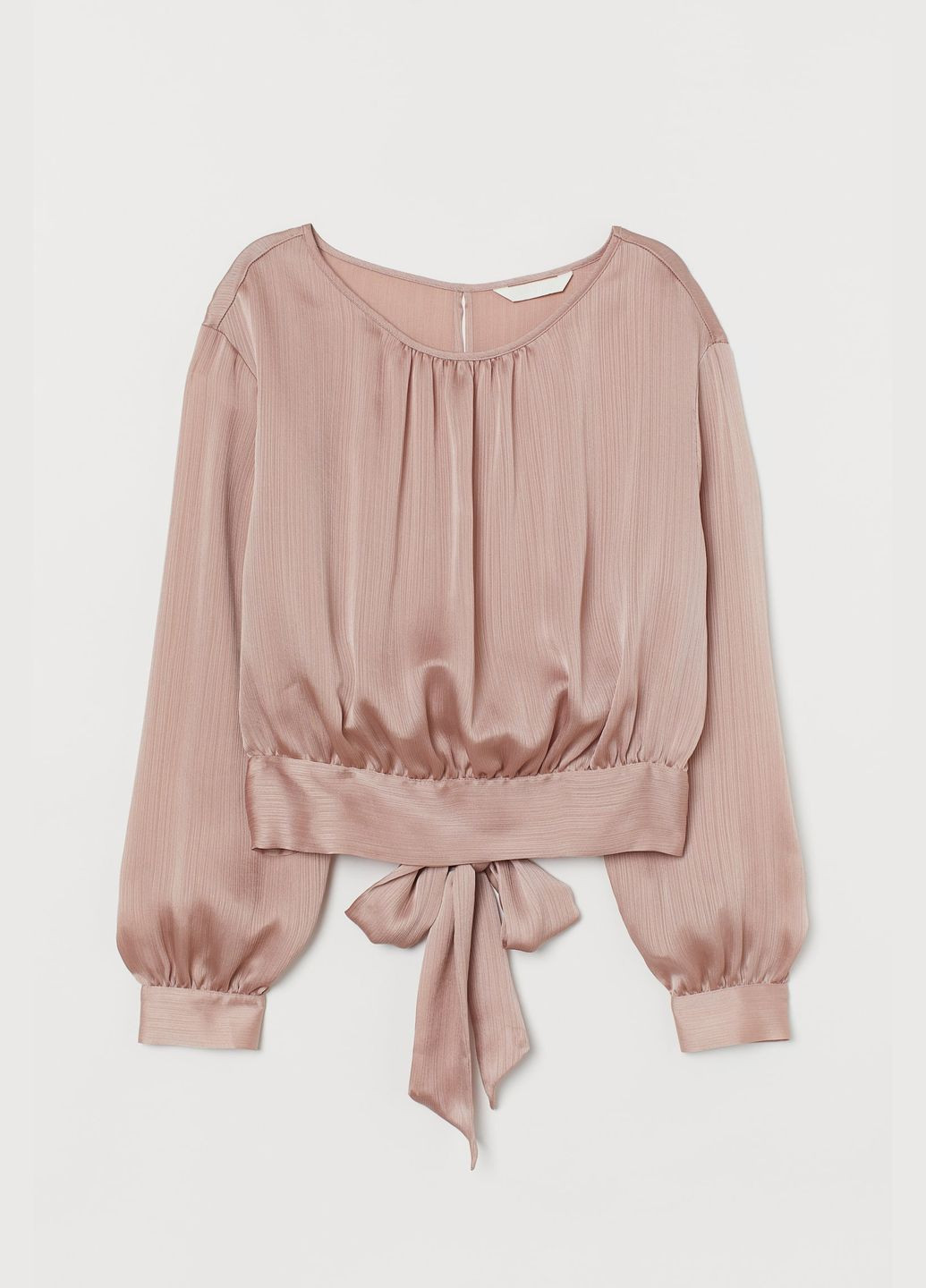 Пудрова блуза H&M
