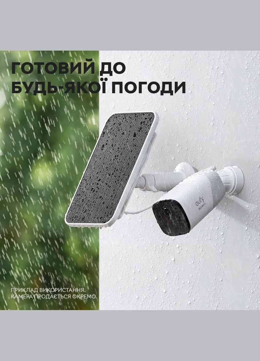 Солнечная панель 4W Eufy Security для уличных IP-камер Semi Line (324608169)
