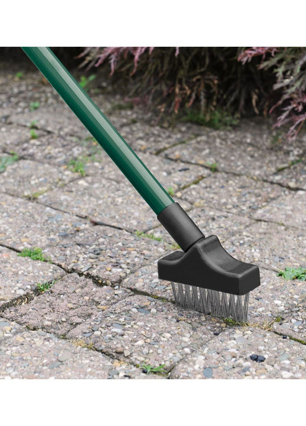 Набор щеток для удаления сорняков между тротуарной плиткой зеленый Lidl Parkside (291427434)