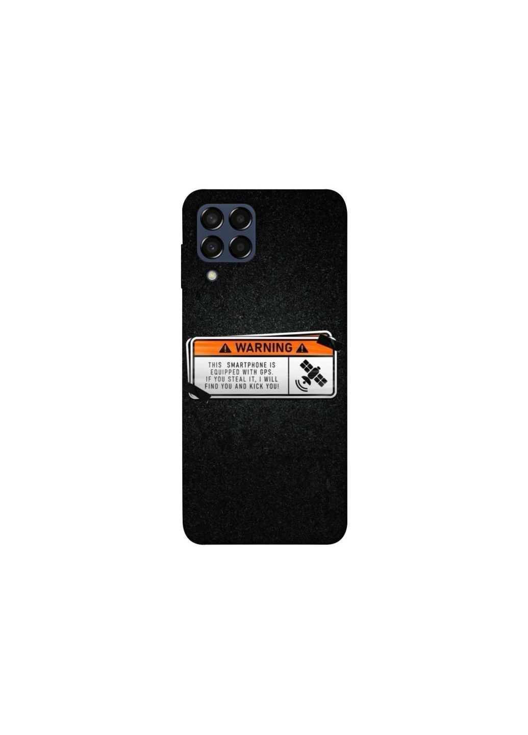 Чехол на Samsung Galaxy M33 5G Warning Frontalka (362031034)