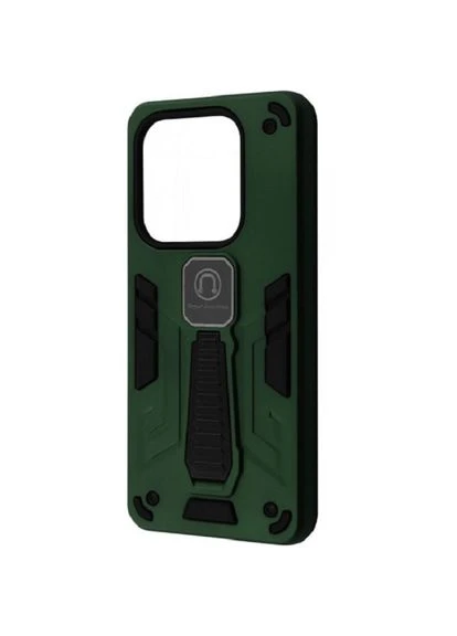 Чехол Magnetic Xiaomi Redmi Note 14 4G EU Dark Green Armor (386049303)