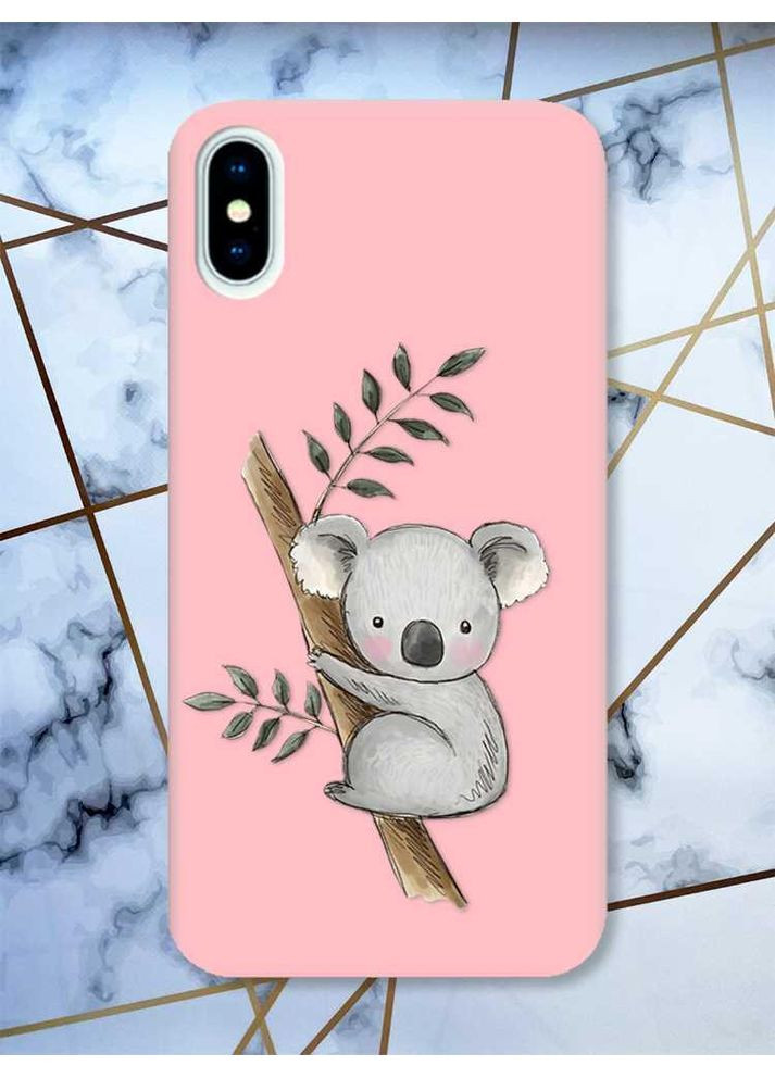 Матовый чехол на iPhone X/Xs:: Коала (принт 132) Creative (359486463)