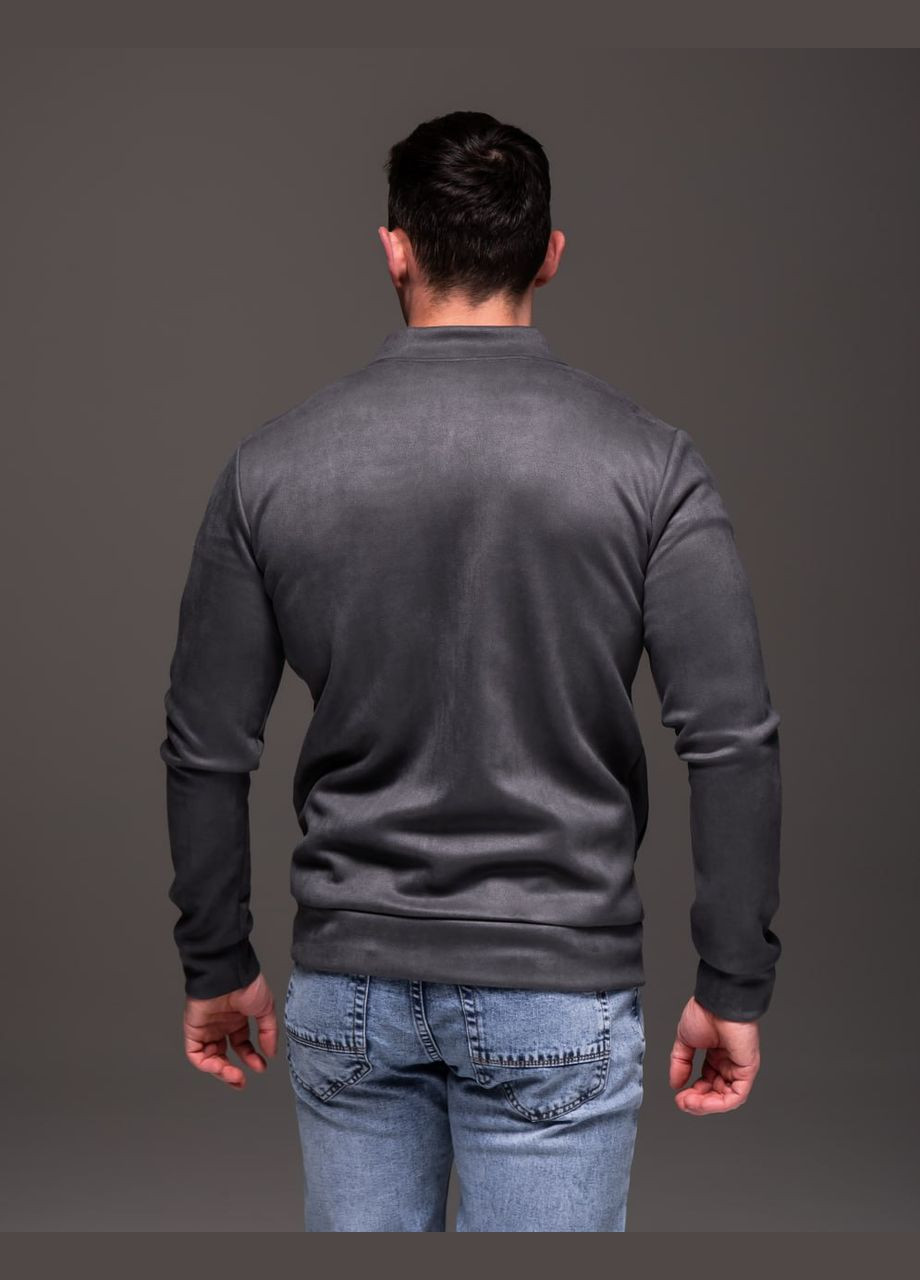 Замшева Куртка Бомбер casual (334302244)