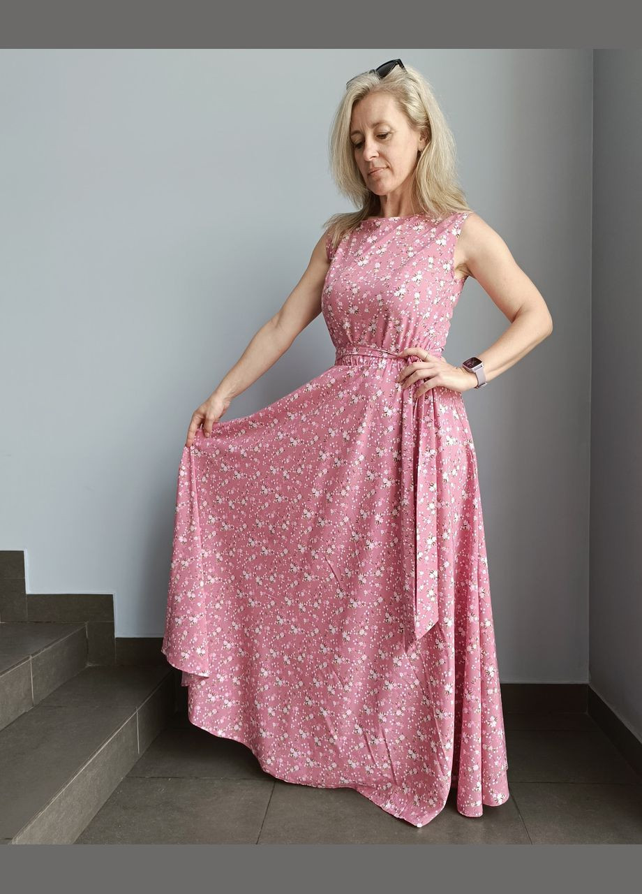 Кремова вечірня довге літнє ошатне плаття 2 Льва