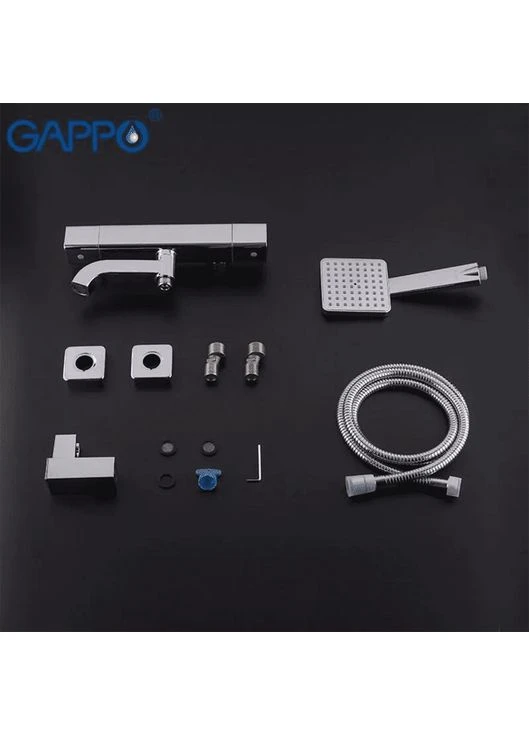 Смеситель для ванны G3291 термостат, GAPPO (392916659)