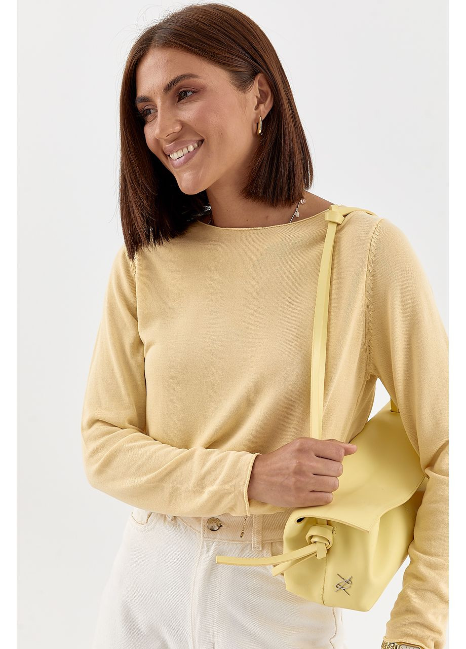 Жіночий лонгслів із віскози No Brand (351851070)