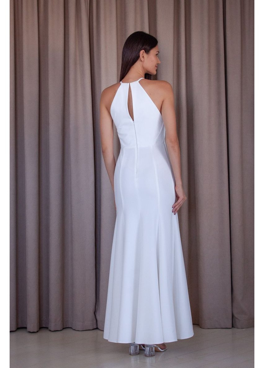 Білий вечірня плаття WINN однотонна