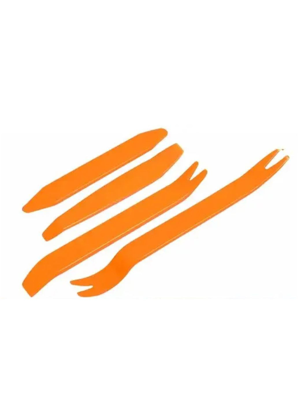 Набір пластикових лопаток для розбирання салону знімачі для магнітол 4 шт набір для зняття кліпс No Brand (361111727)