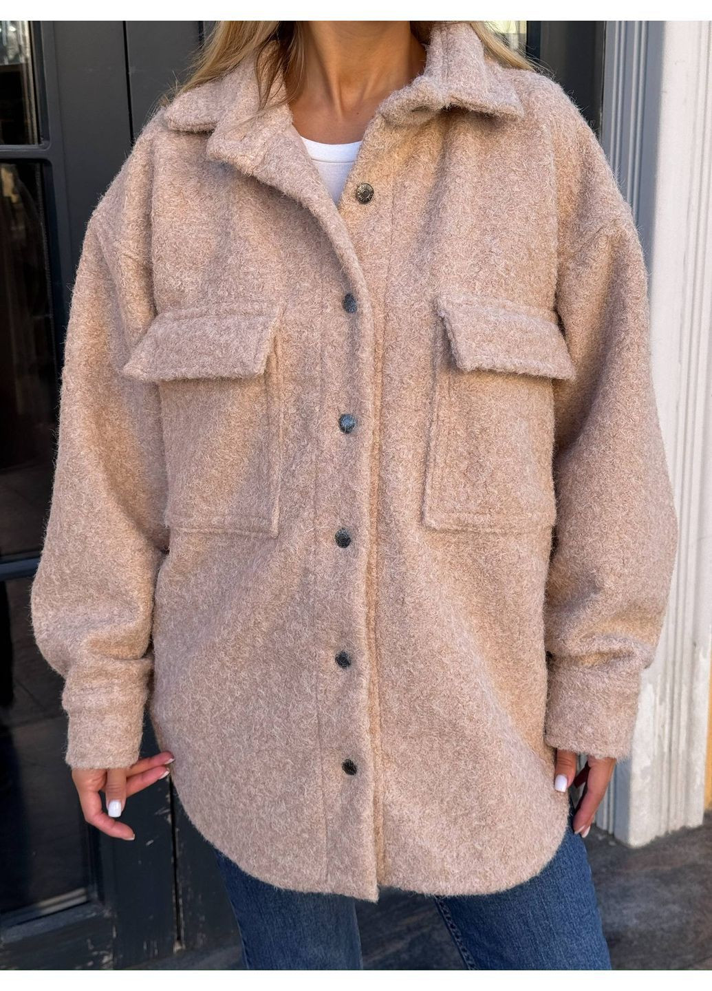 Бежевая рубашка Nositi