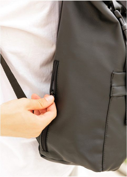 Рюкзак RollTop 0SHm чорний (R-24211001m-VS) Sambag (302450473)