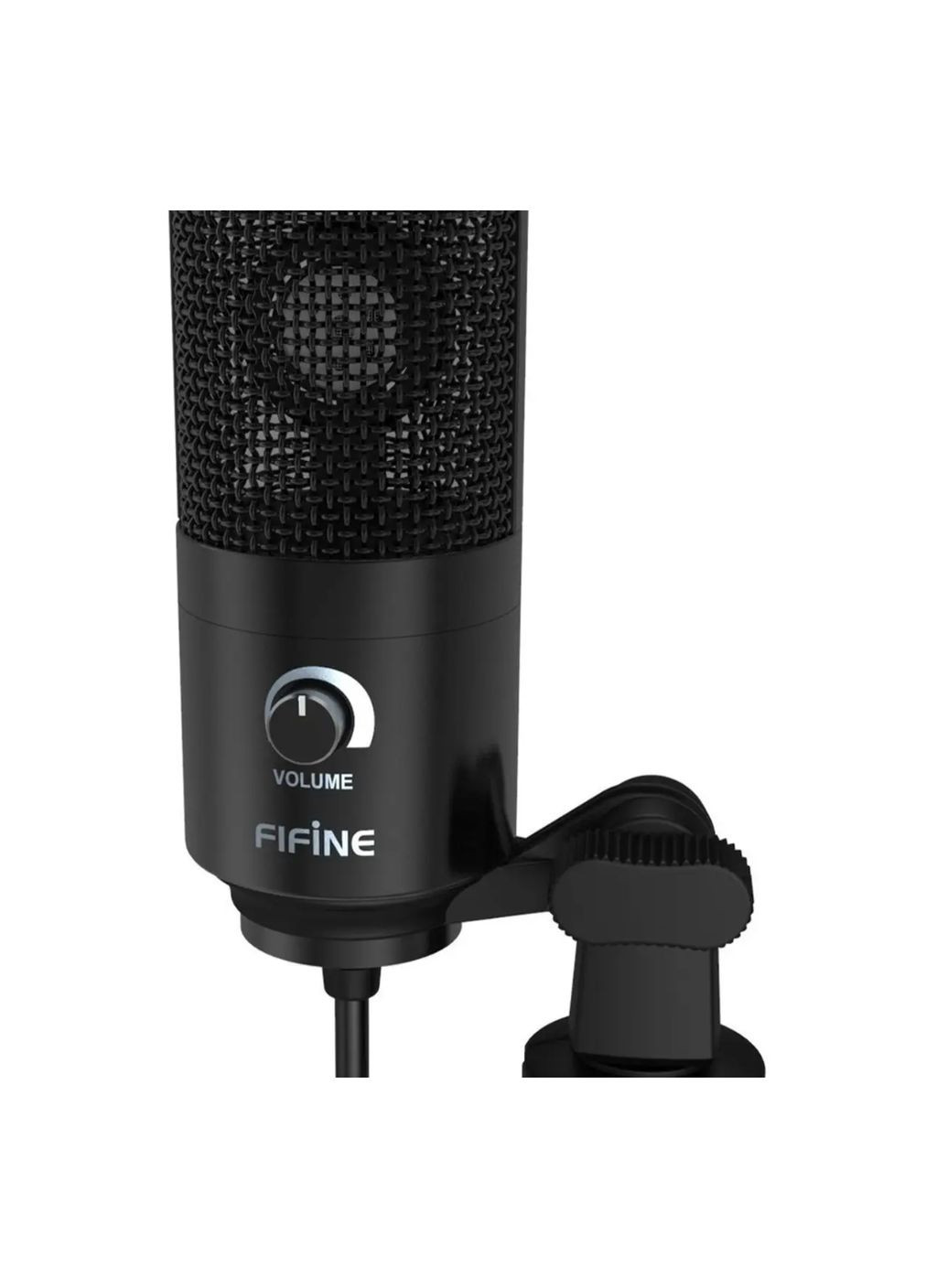 Микрофон конденсаторный K669B студийный, с регулятором громкости Fifine (300370054)