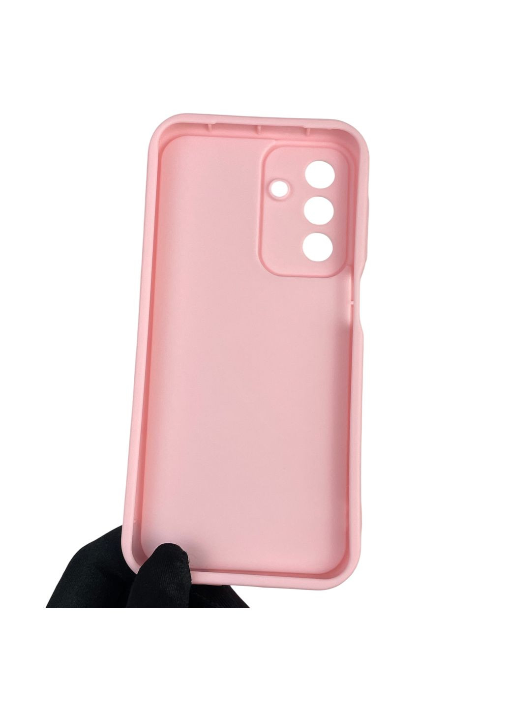 Чехол силиконовый Soft Touch с 3D принтом для Galaxy A26 (SM-A266) розовый (Полная защита камеры) Samsung (371652864)