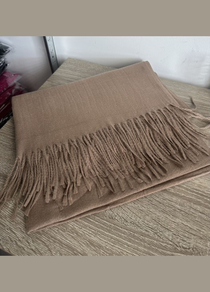 Кашемировый однотонный шарф "Жасмин" 104033 Cashmere (329900179)