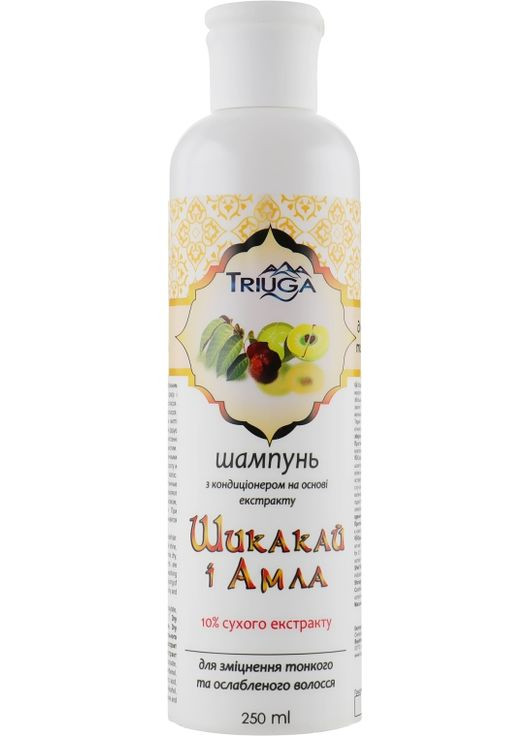 Шампунь с кондиционером на основе экстракта Шикакай и Амлы 250ml (263349-31018619) Triuga (368602954)