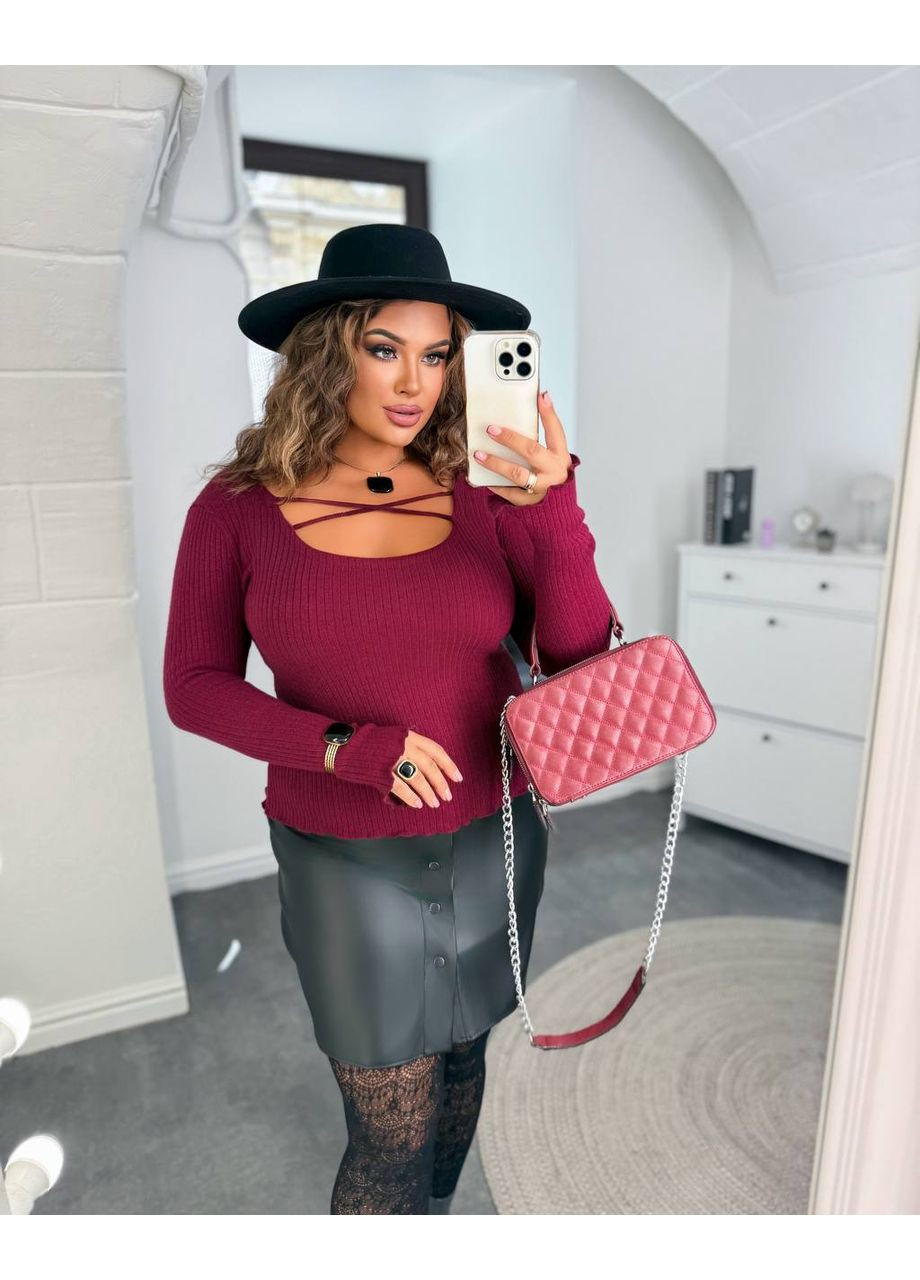 🧸 Неймовірно м’яка кофтинка з ангори рубчик 🧸Ознайомтеся з розмірною сіткою. GD/GL Модний простір (364965590)