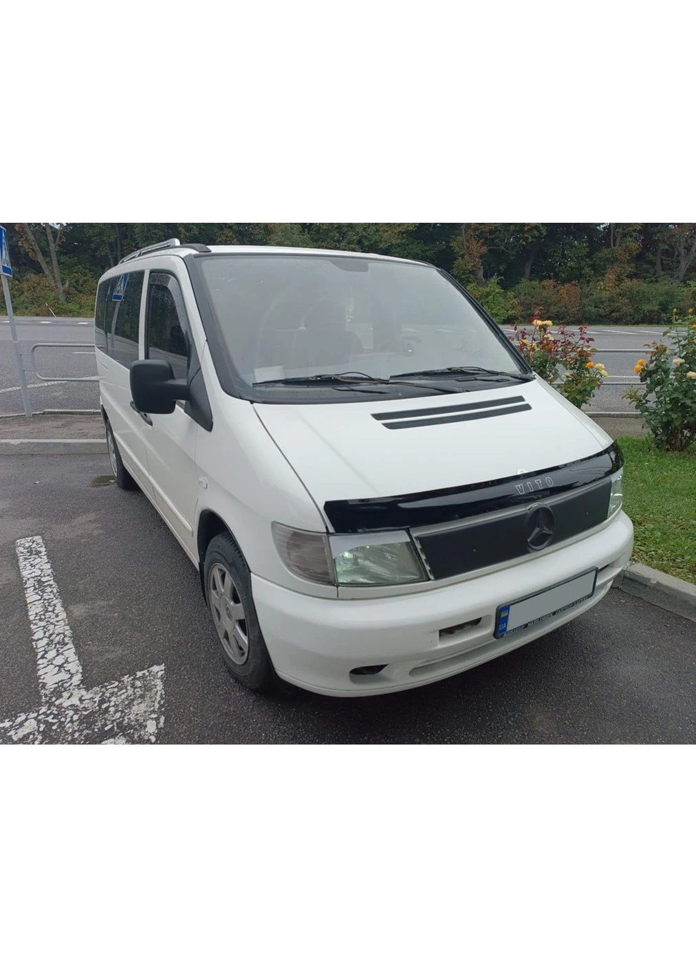 Зимова накладка на решітку Матова для Mercedes Vito W638 1996-2003 рр Digital Designs (390736172)
