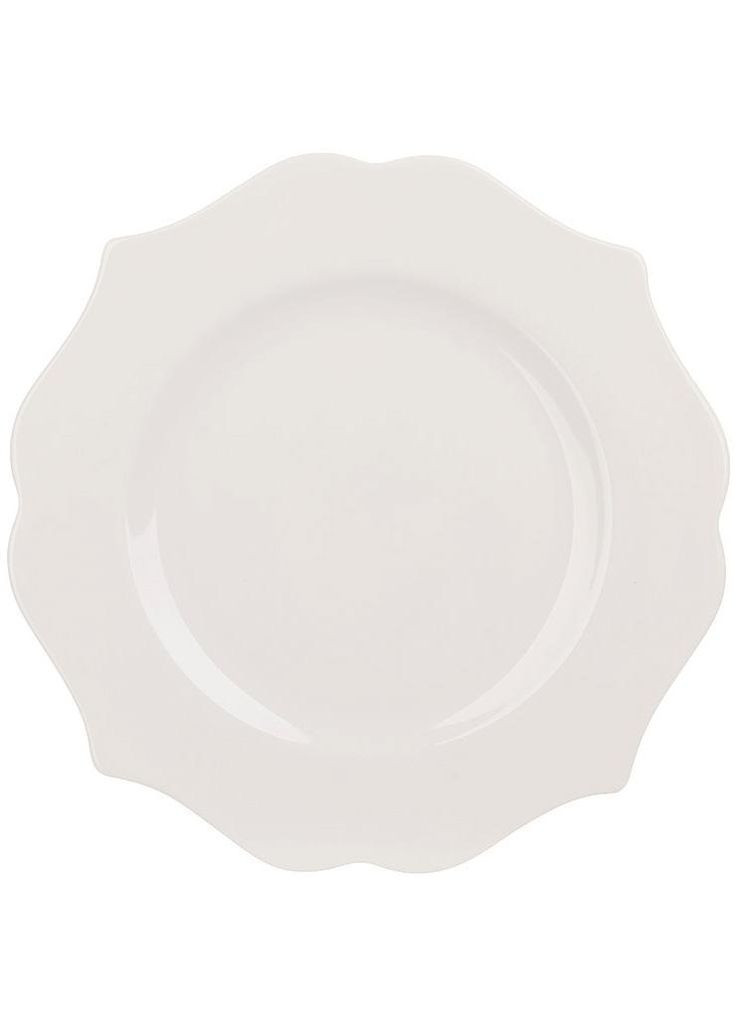 Набір 6 обідніх тарілок Harmony Ø29см, біла порцеляна BonaDi (330020044)