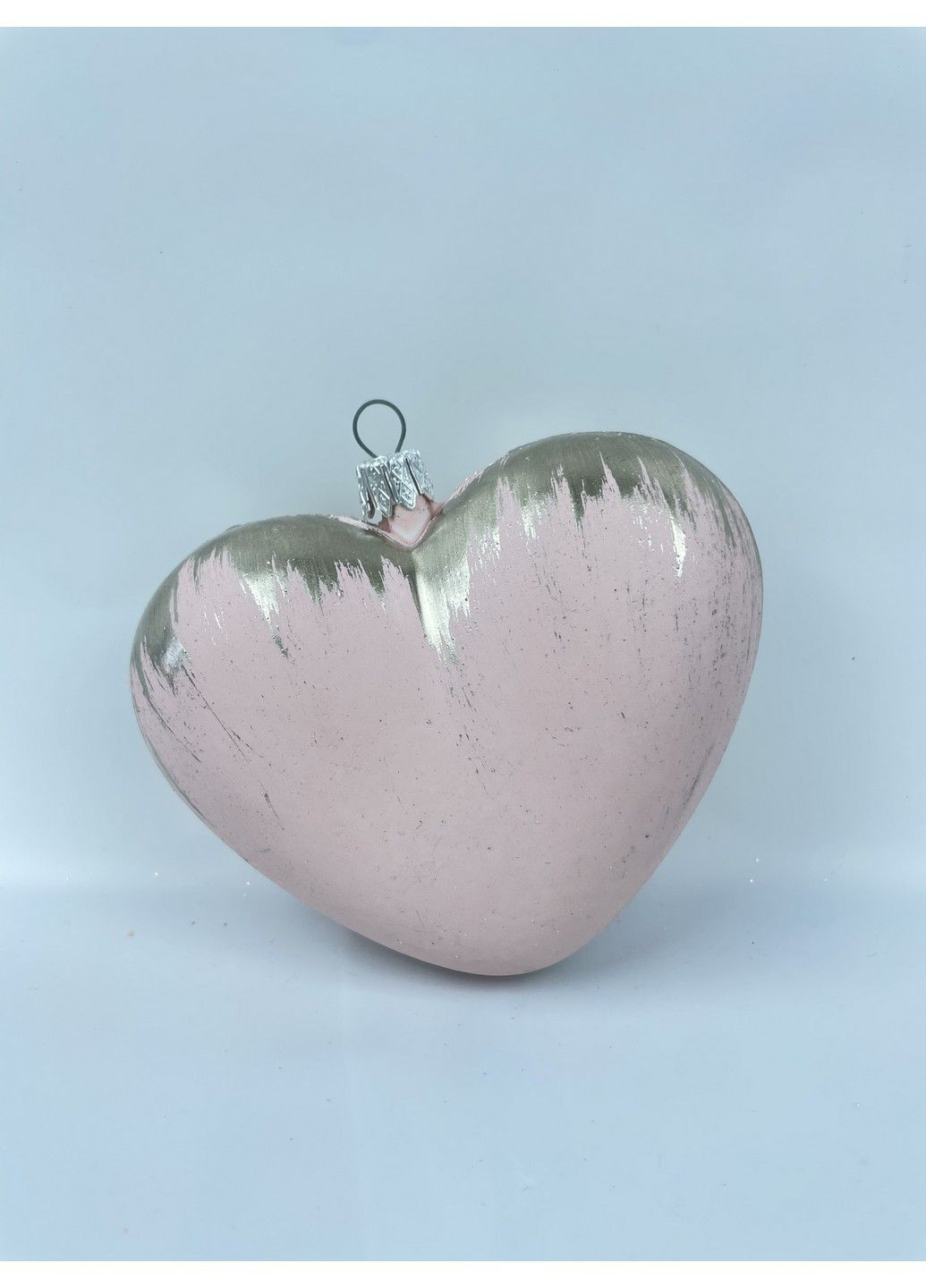 Серце об'ємне поталь 100 мм в упаковці 4 шт Dashuri (304368323)