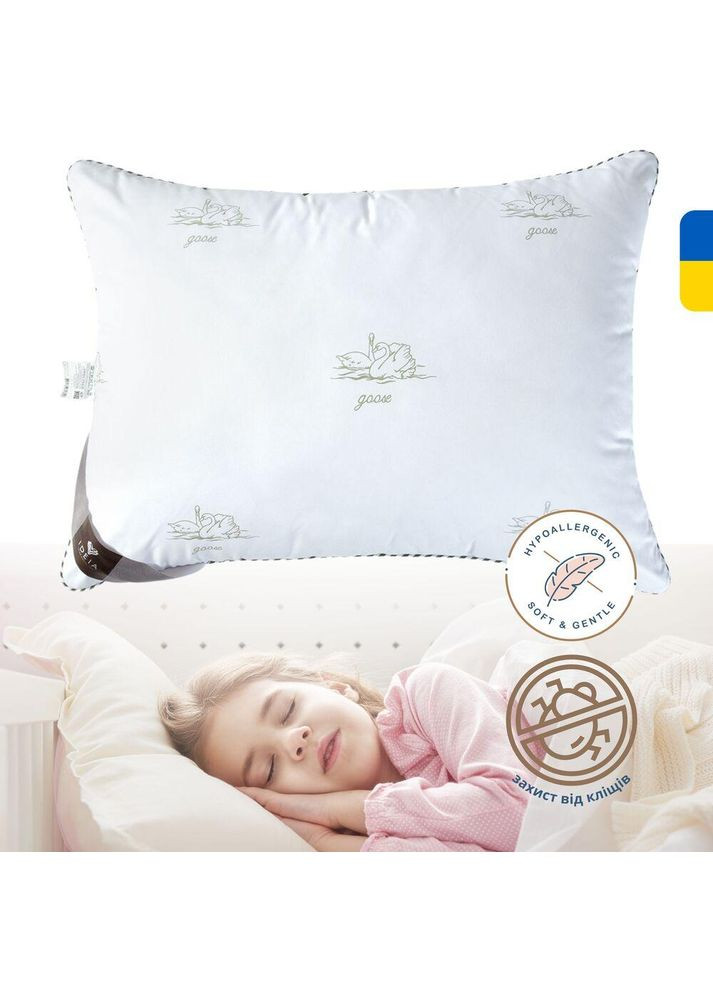 Подушка детская Soft Classic 40х60 аналог лебяжьего пуха искусственный пух супер мягкая антиаллергенная IDEIA (342128678)
