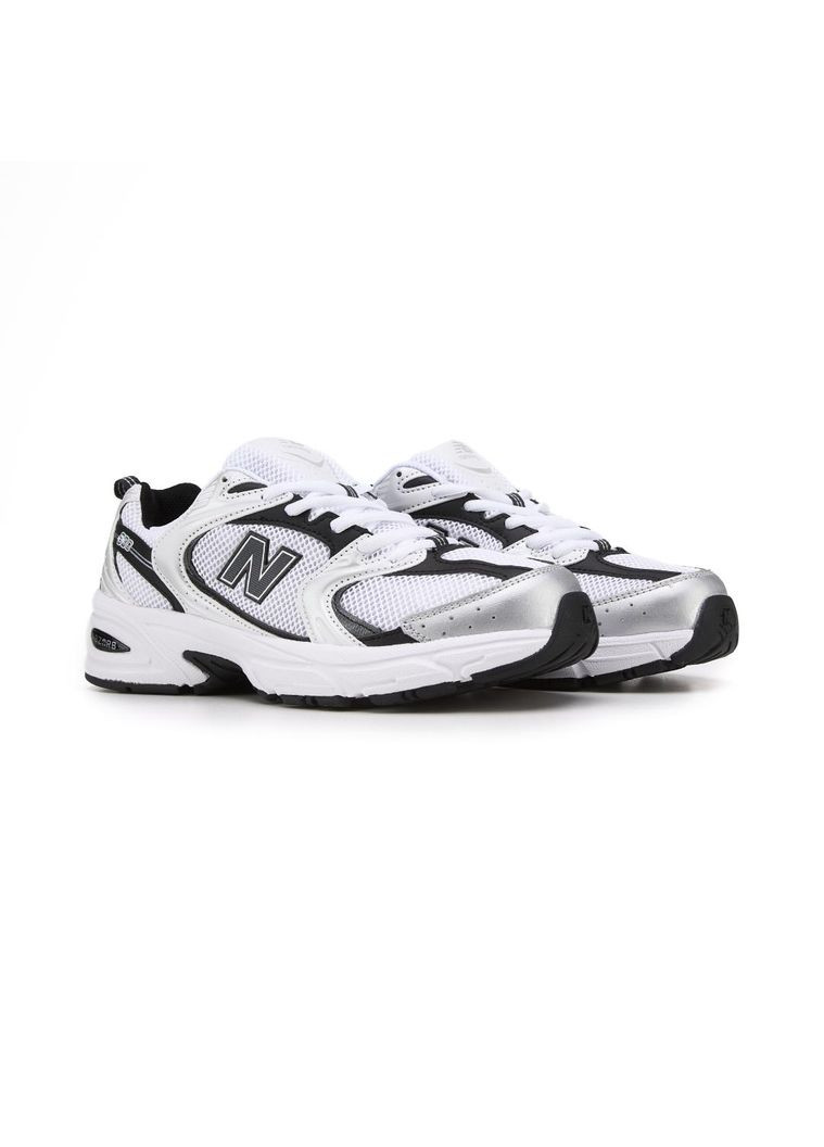 КРОСІВКИ ЖІНОЧІ NEW BALANCE 530 WHITE BLACK 2.0 НЬЮ БЕЛАНС 530 No Brand чорні демісезони (368868618)
