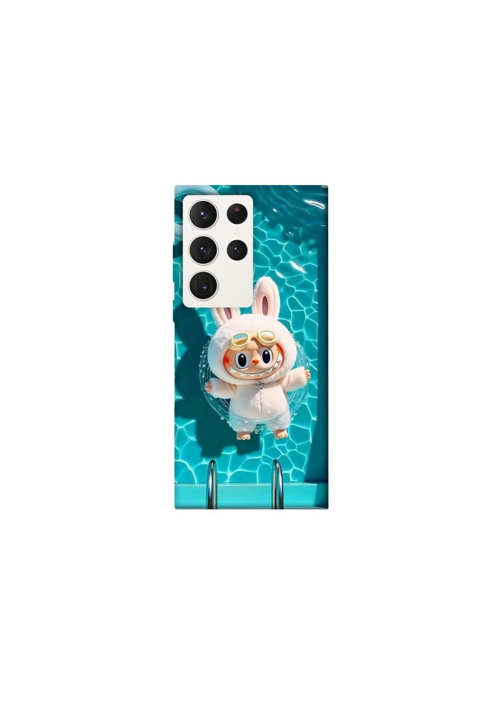 Чехол на Samsung Galaxy S23 Ultra Labubu in the pool ver.2 Frontalka (354214905)