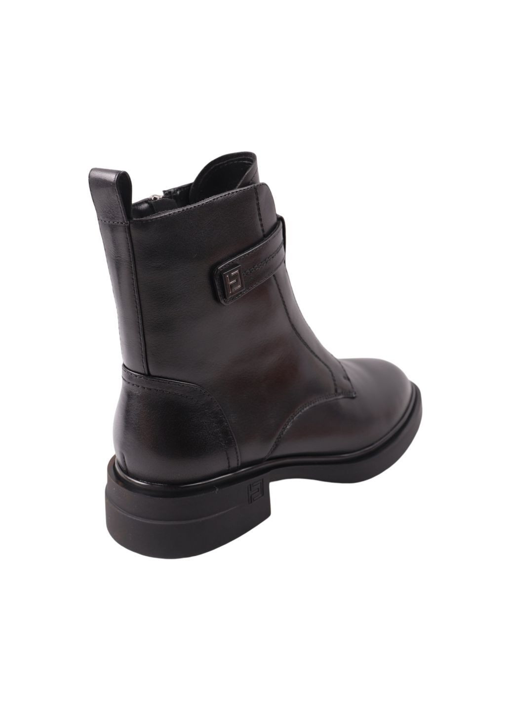 Черевики жіночі чорні натуральна шкіра Molka 344-24DHC (302715415)