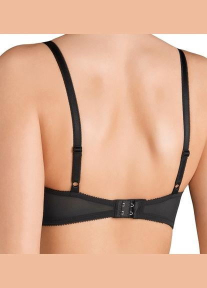 Чорний планж бюстгальтер Triumph з кісточками поліамід